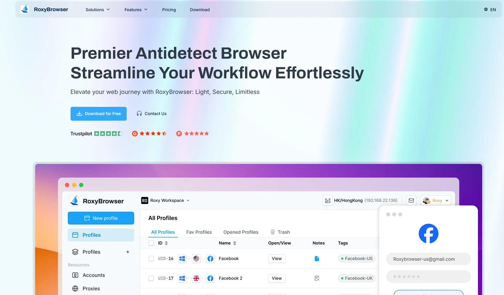 RoxyBrowser