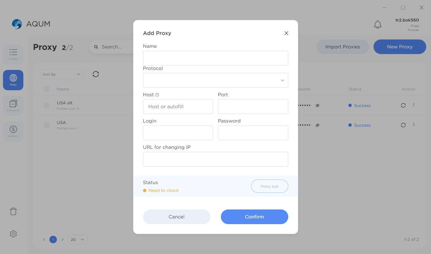 aqum browser