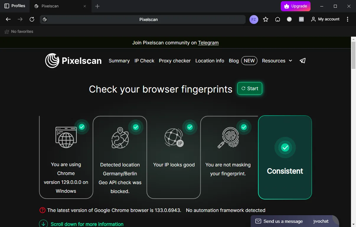 Lauth browser