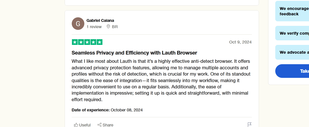 Lauth browser