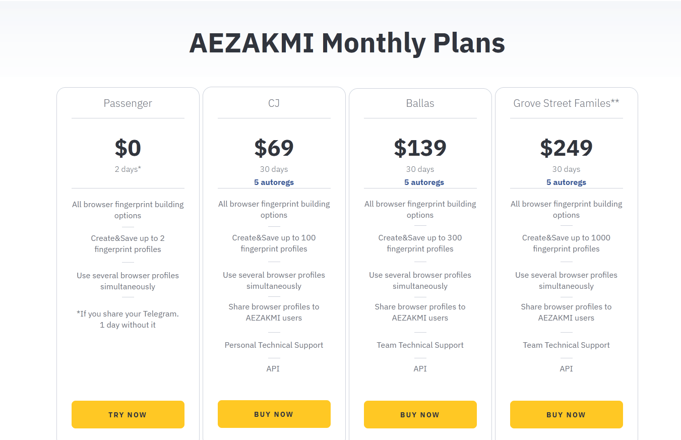 AEZAKMI Browser