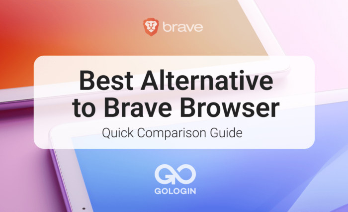 brave browser alternative