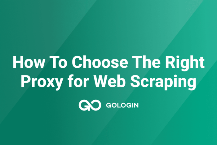 web scraping proxy