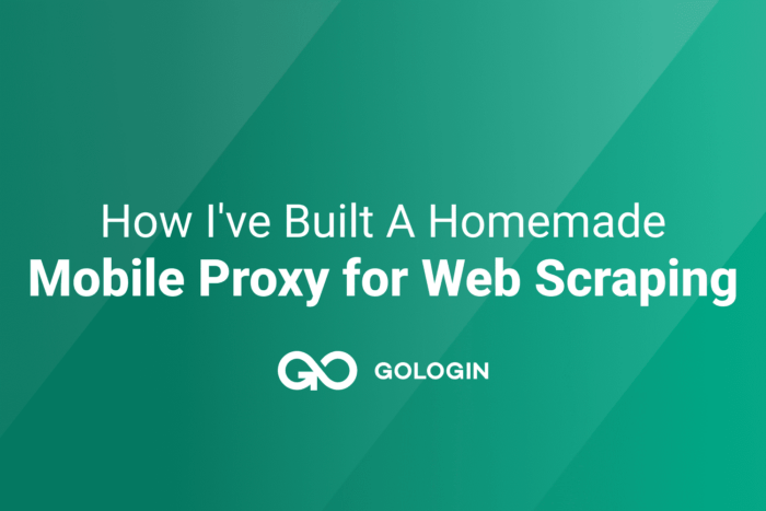 web scraping proxy