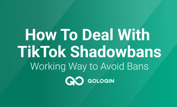 Shadow banned On TikTok