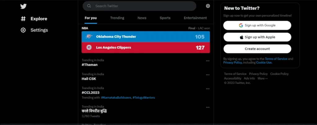 web scraping twitter