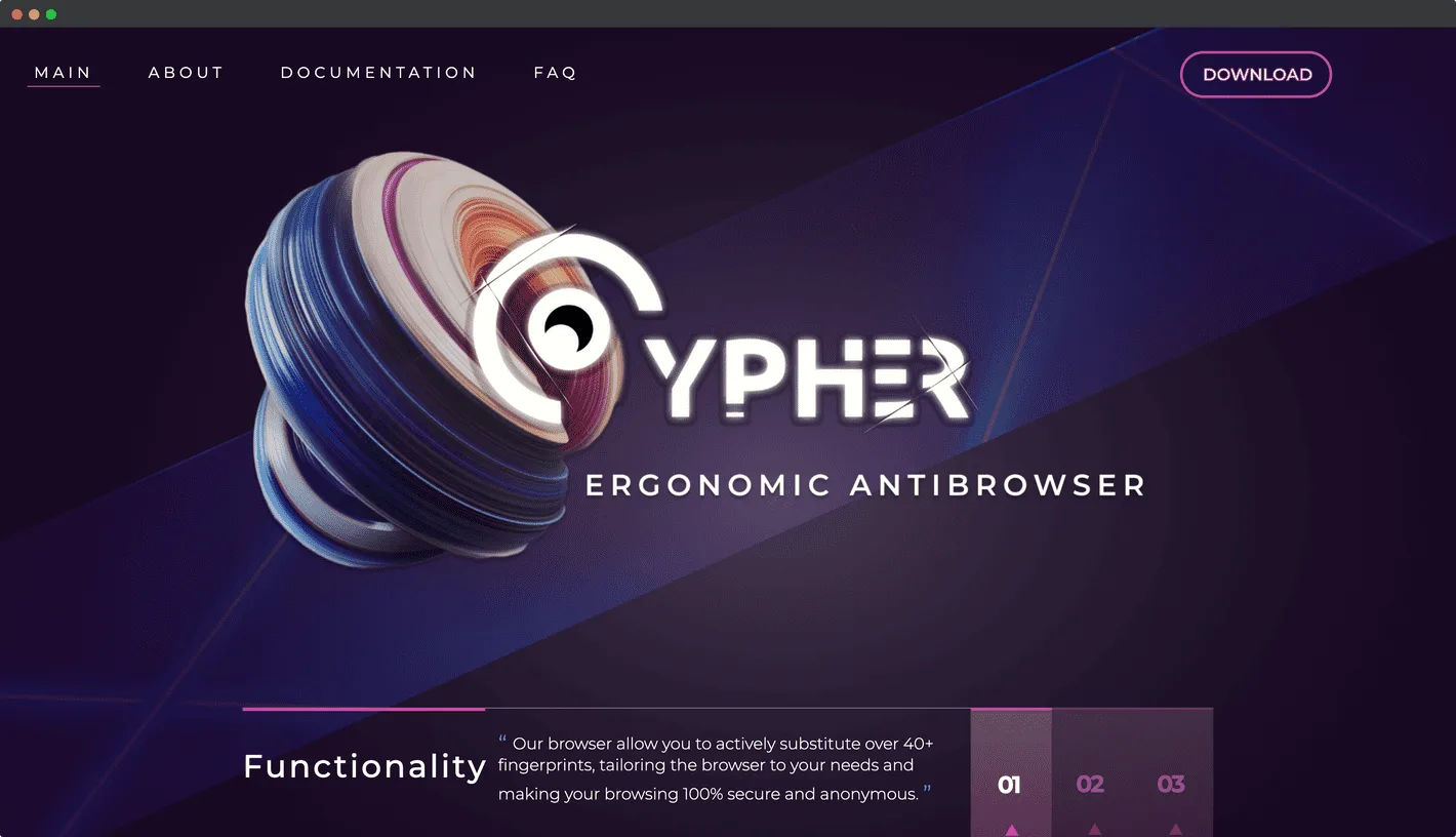 navegador cypher