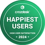 Insignia Gologin Usuarios más felices de Crozdesk