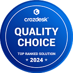 Gologin Quality Choise badge from Crozdesk