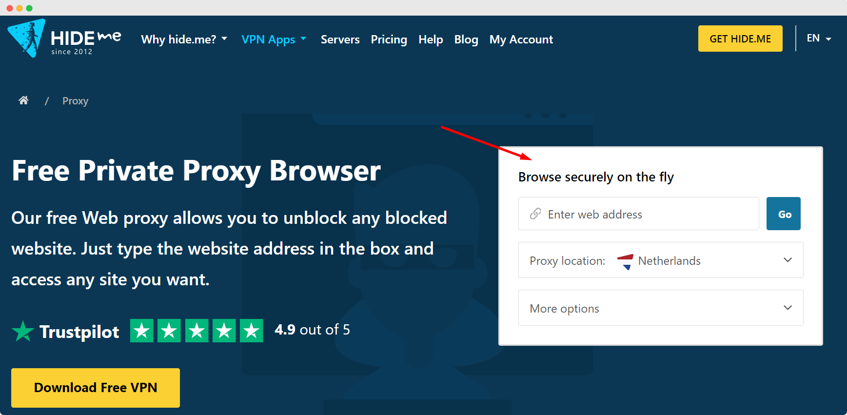 Proxy Browser