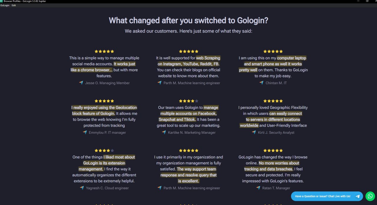 Gologin review