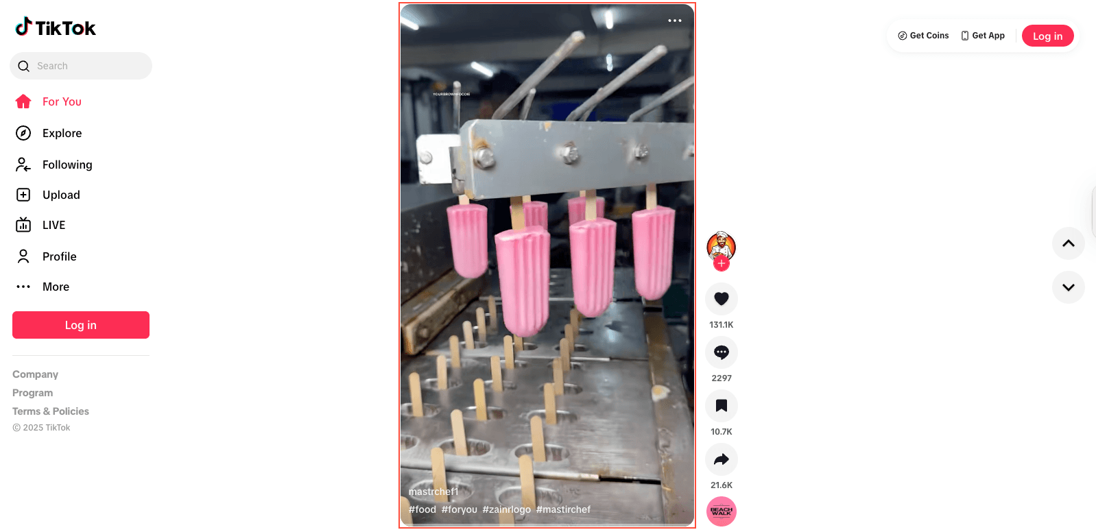 Tiktok web