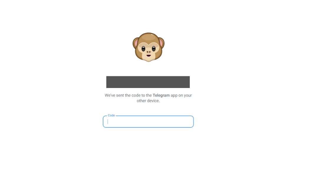 Verify Your Web Login with the Code 