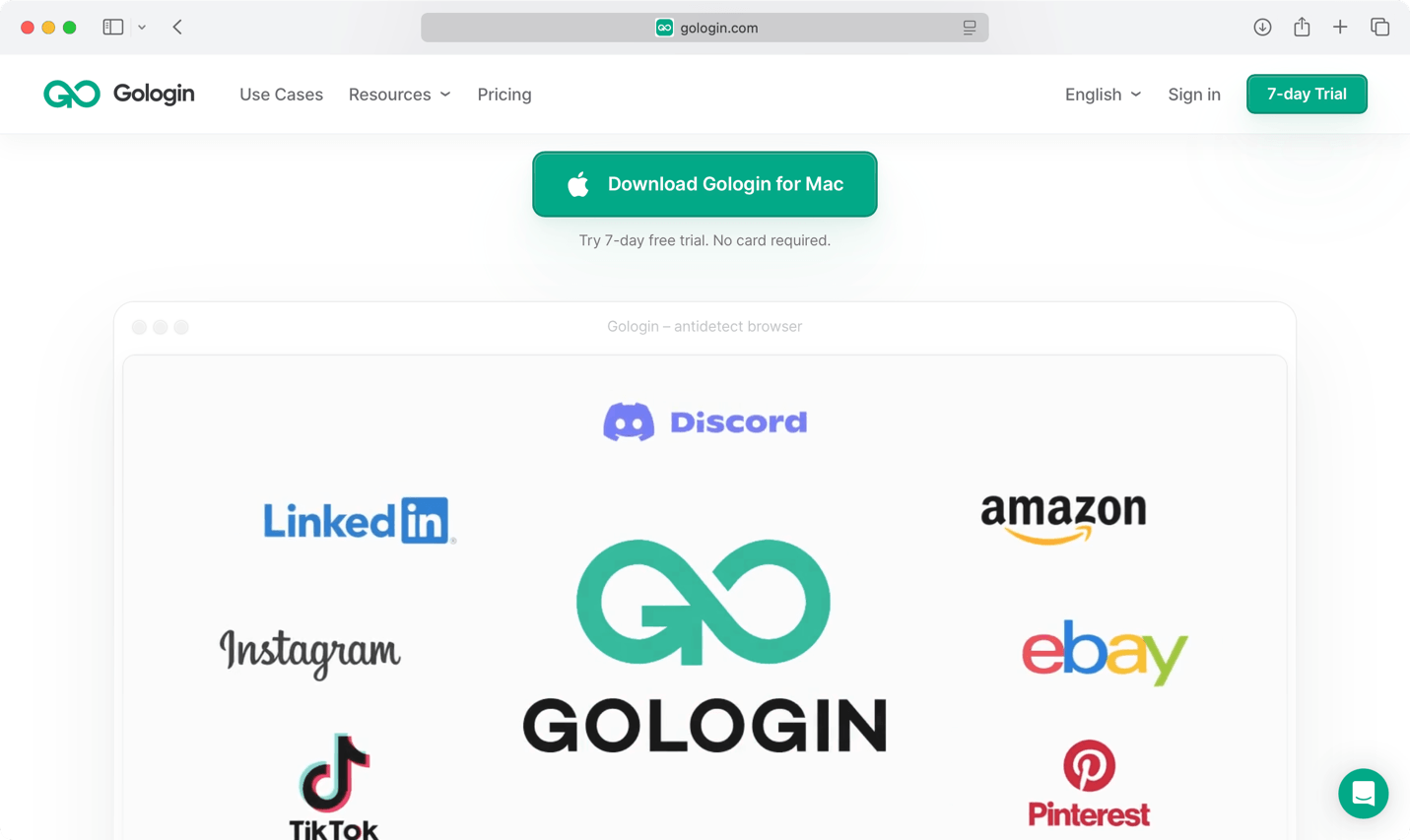 Gologin download