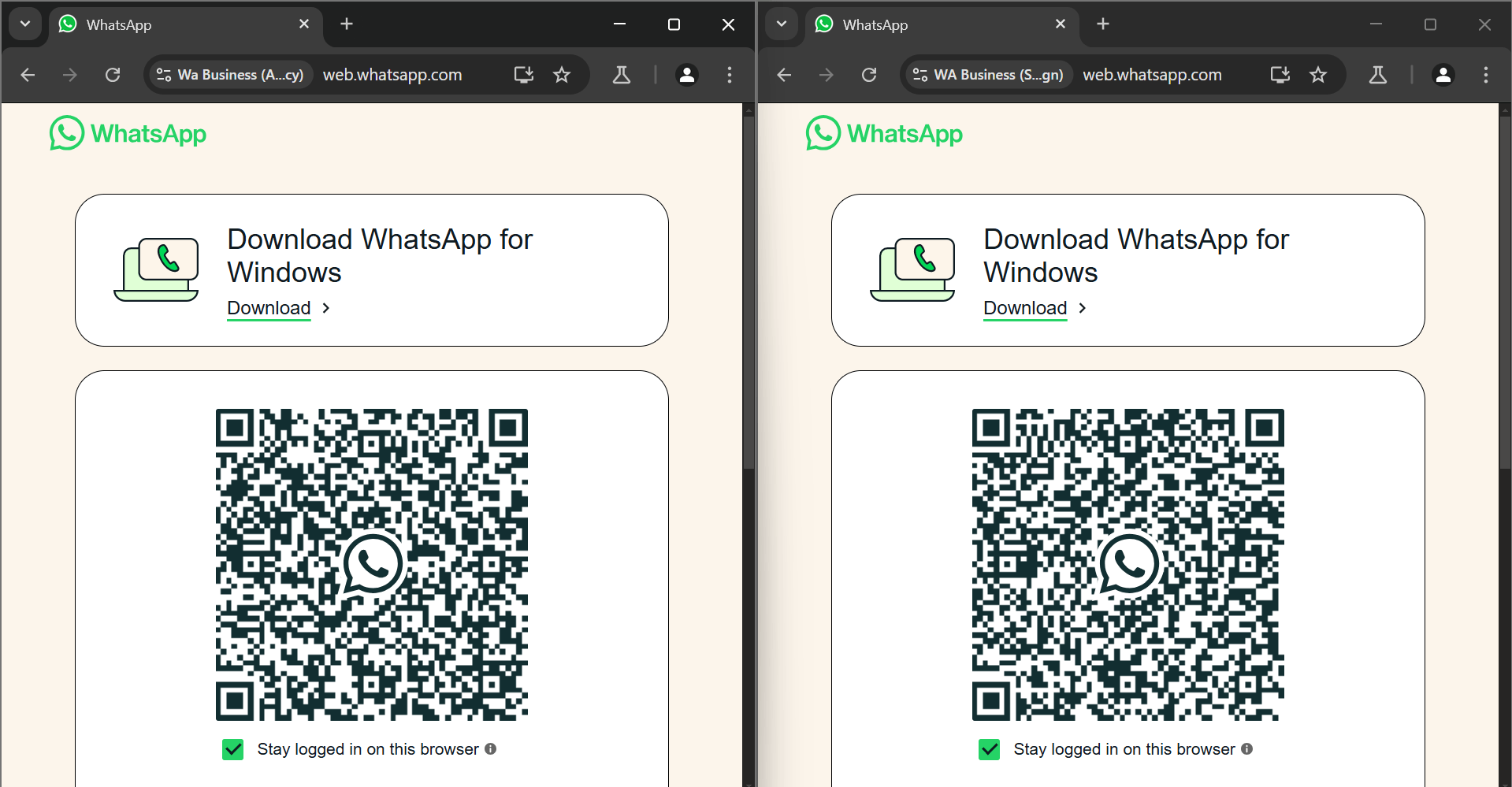 Multiple WhatsApp Accounts 