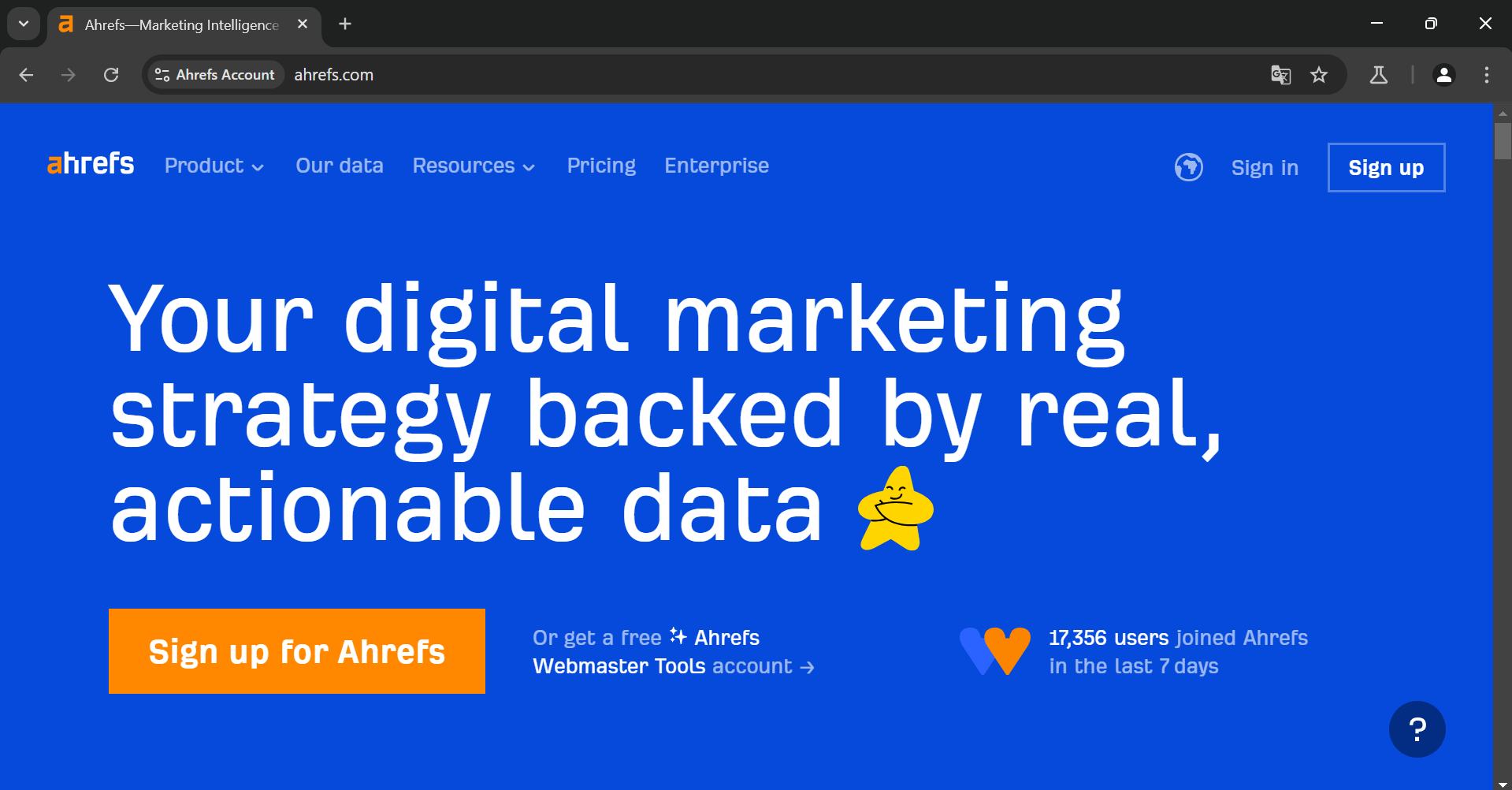 Ahrefs sites