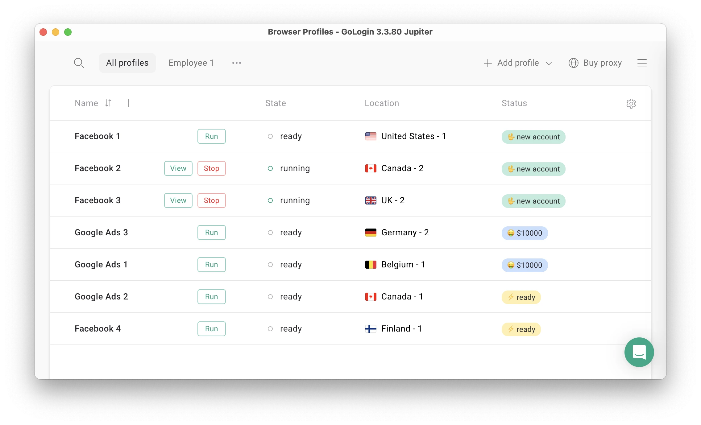 FingerprintSwitcher Compare to Anti-Detect Browsers