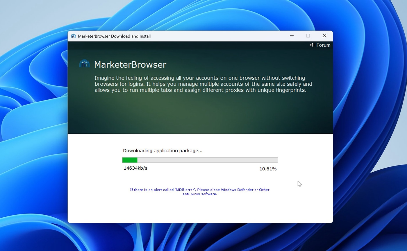 MarketerBrowser