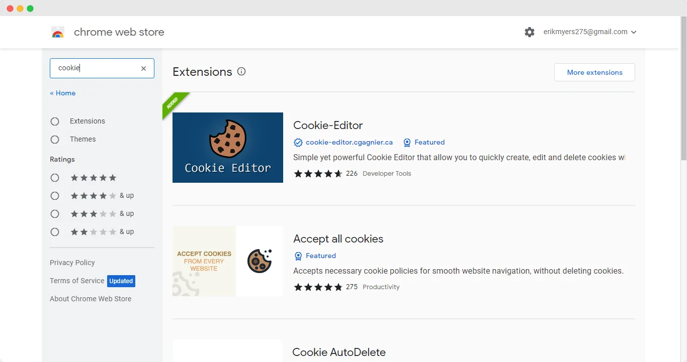 cookie editor