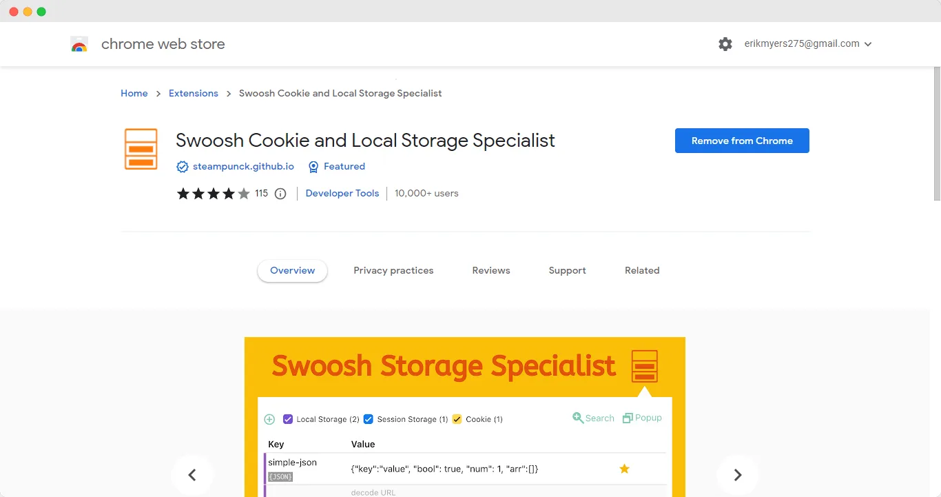cookie editor